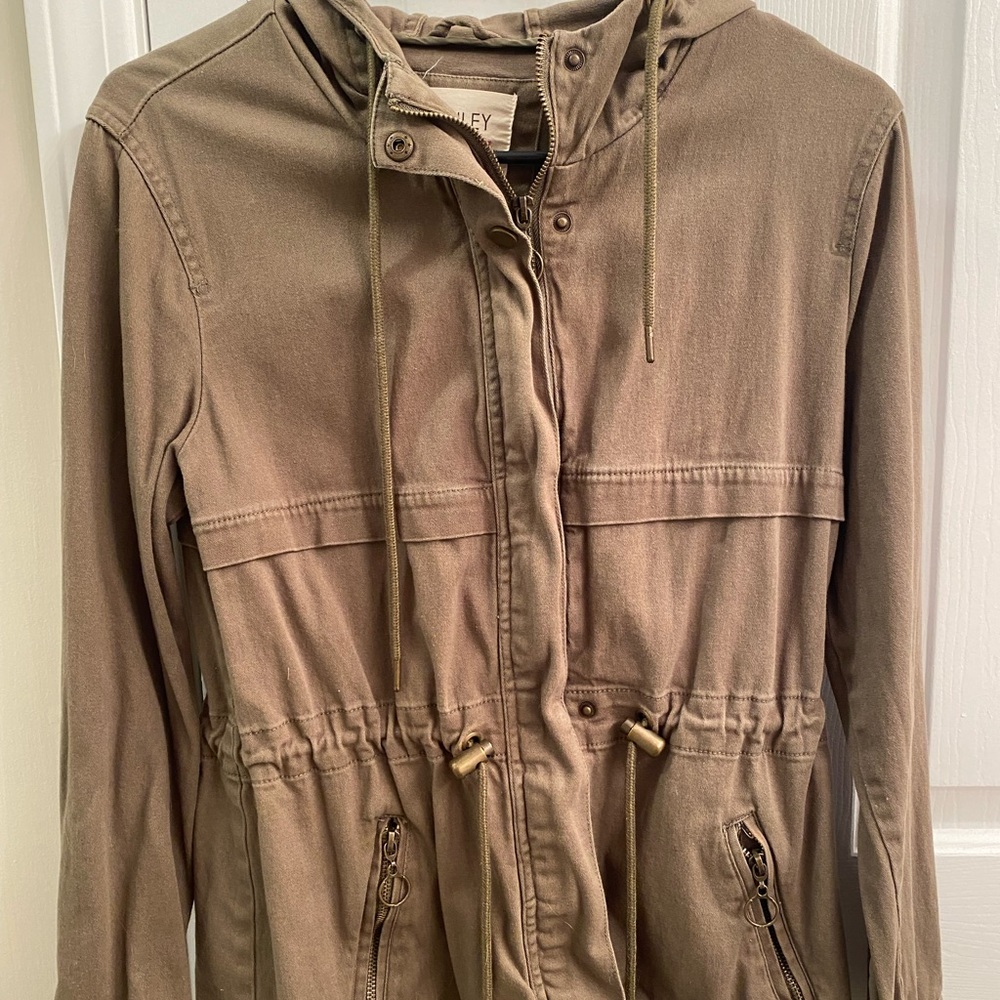 Military Jacket with Hood